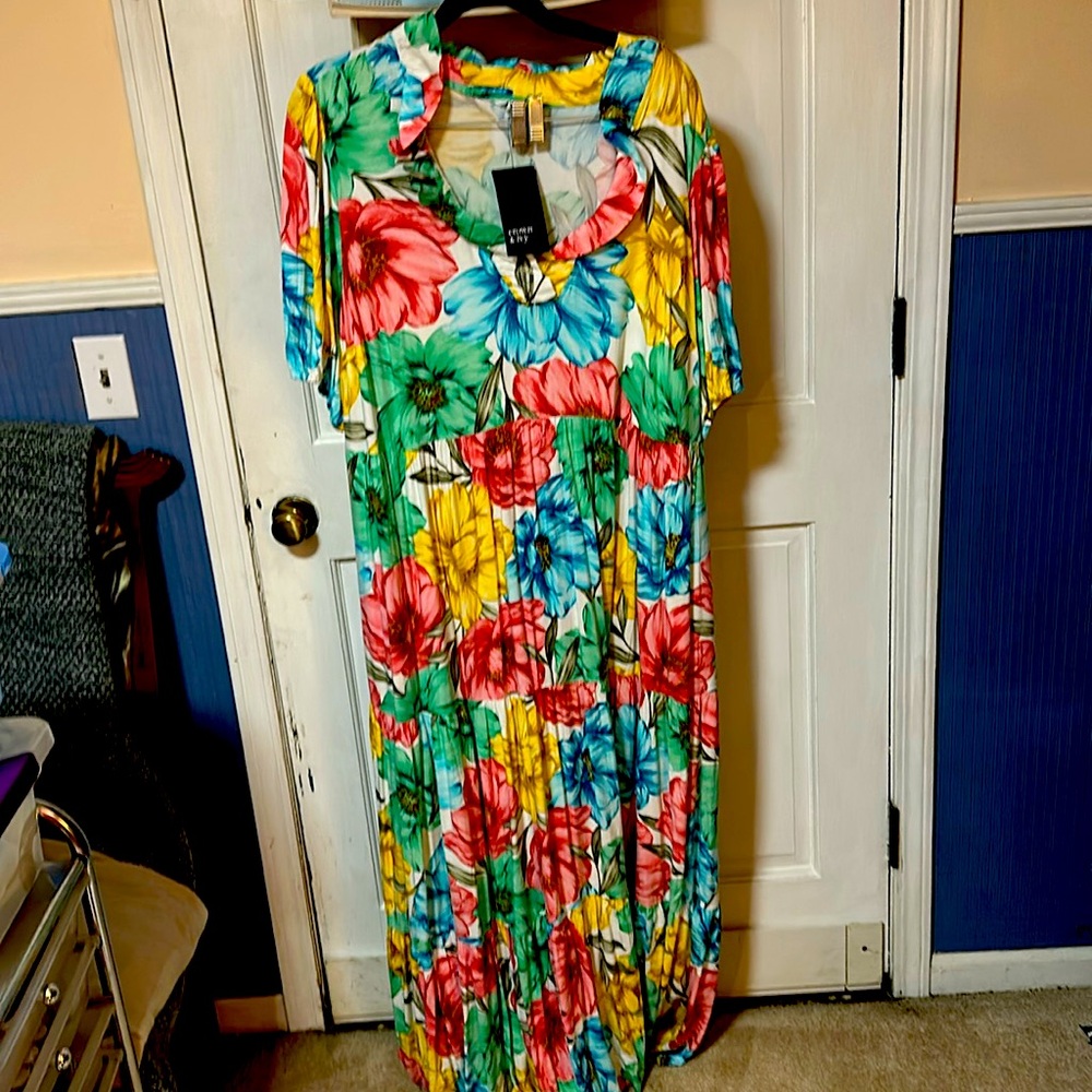 Crown & Ivy maxi dress size 2x